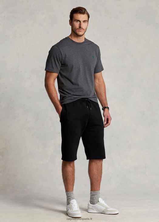 short à double maille 46T60T1542 Hommes Ralph Lauren noir