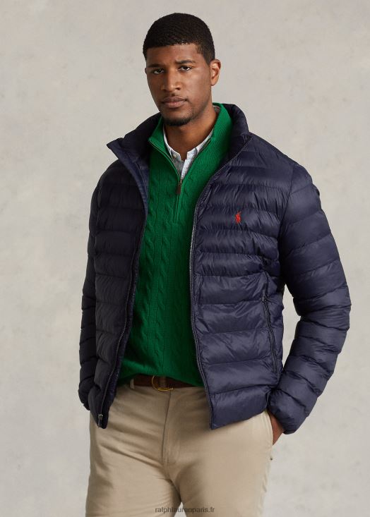 la veste compressible 46T60T1908 Hommes Ralph Lauren collection marine