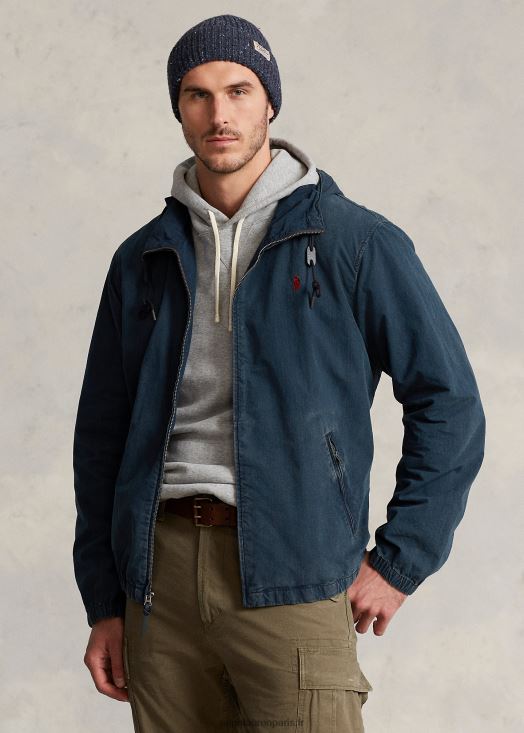 veste en jean à capuche 46T60T1798 Hommes Ralph Lauren nath