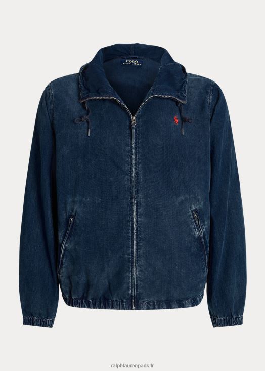 veste en jean à capuche 46T60T1798 Hommes Ralph Lauren nath