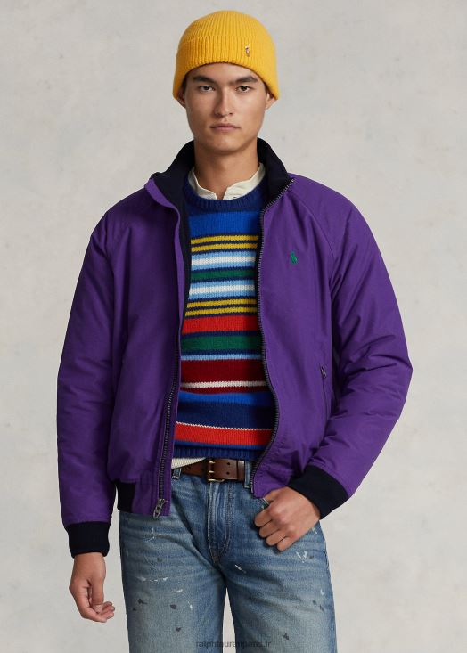 veste à manches raglan 46T60T116 Hommes Ralph Lauren cactus violet