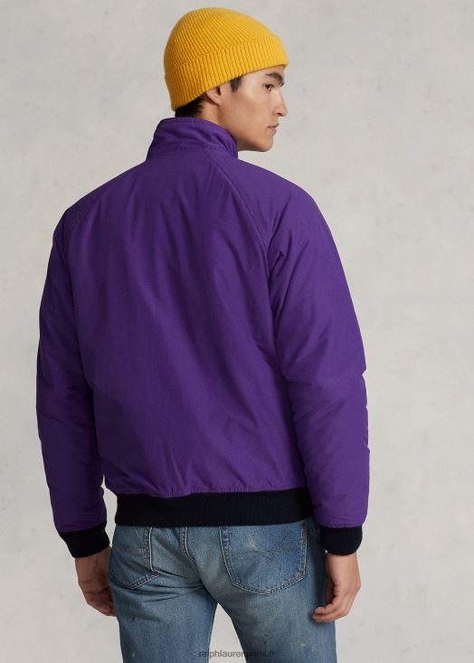 veste à manches raglan 46T60T116 Hommes Ralph Lauren cactus violet