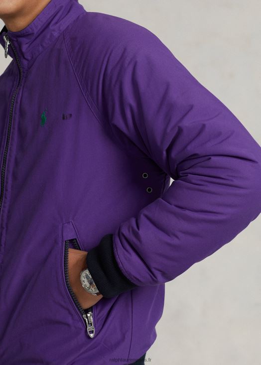 veste à manches raglan 46T60T116 Hommes Ralph Lauren cactus violet