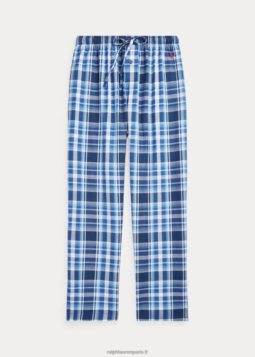 pantalon de pyjama à carreaux 46T60T705 Hommes Ralph Lauren plaid monroe