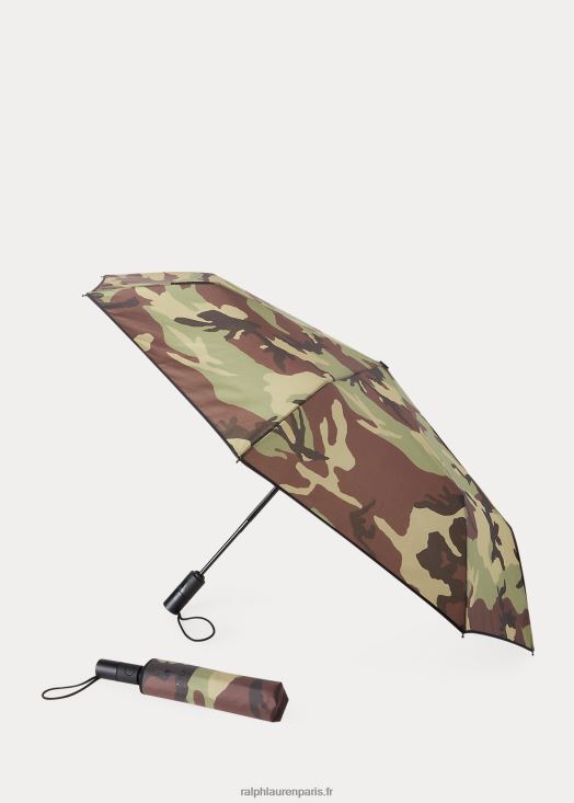 parapluie pliable vert 46T60T2700 unisexe Ralph Lauren