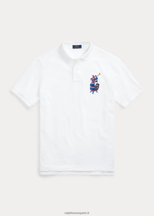 polo ralph lauren x fortnite polo 46T60T1221 unisexeblanc