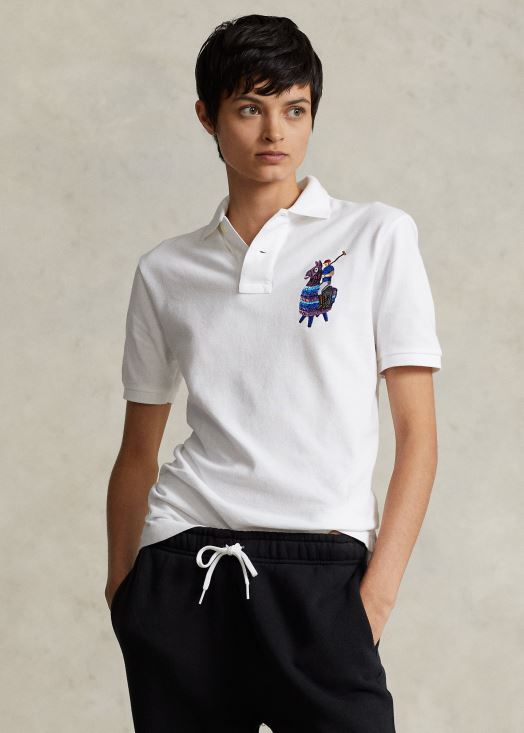 polo ralph lauren x fortnite polo 46T60T1221 unisexeblanc