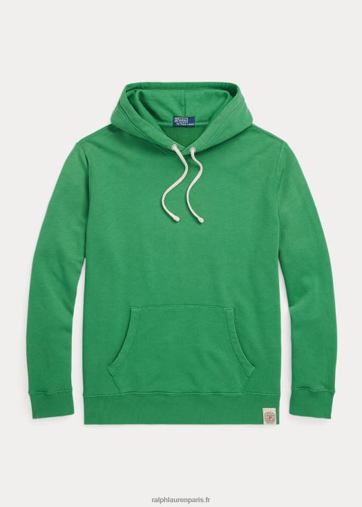 sweat à capuche polaire 46T60T3408 unisexe Ralph Lauren vert optique