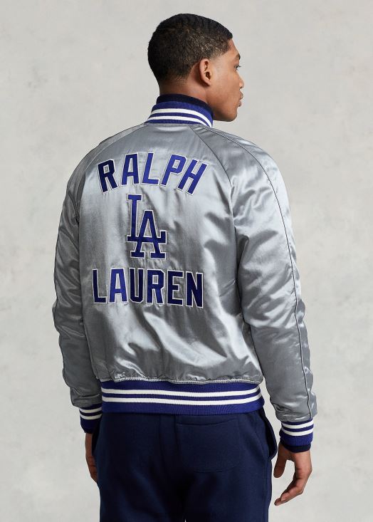 veste polo ralph lauren dodgers 46T60T3432 unisexemusée gris