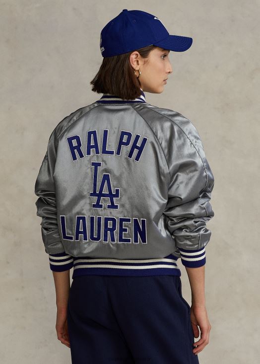 veste polo ralph lauren dodgers 46T60T3432 unisexemusée gris